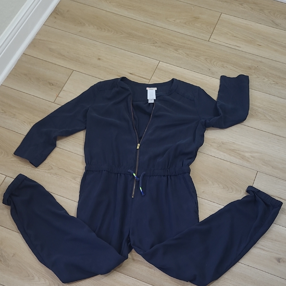 Crewcuts Navy Blue Girls  Jumpsuit Size 14